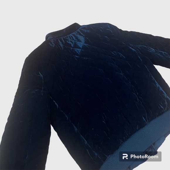 Banana Republic Velvet Quilted Bomber Jacket - Picture 6 of 6